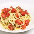 ソネチコ's cooksnap of when they made 旬のトマトとバジルの冷製パスタ.