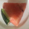 Yokchina's cooksnap of when they made 食べやすいスイカの切り方.
