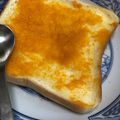 まゆげっと's cooksnap of when they made ラーマバターの風味でウニトースト♪.