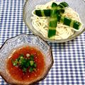 にきけん's cooksnap of when they made 美味しいよ☘️すりおろしトマトの冷し素麺.