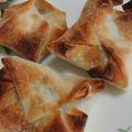 TaniYuri's cooksnap of when they made シュウチョコマイ シュウマイの皮チョコ.