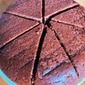 こずたこ's cooksnap of when they made 炊飯器で簡単チョコレートケーキ.