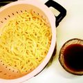 ぎしを's cooksnap of when they made トマト冷やしうどん3ざるうどんトマトつゆ.