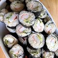 snowbc's cooksnap of when they made 簡単♥カニカマレタス海苔巻きサラダロール.