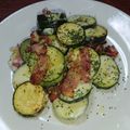 クックVOY1Q3☆'s cooksnap of when they made ズッキーニとベーコンのチーズ焼き☆.
