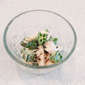 narina33's cooksnap of when they made オクラとささみのゴマだれ和え.