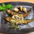 クック46SV57☆'s cooksnap of when they made 骨まで柔らかあゆのコンフィ.