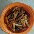紅茶とチーズケーキ's cooksnap of when they made ✩じゃがいもとさつま揚げのいため物✩.