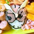 226mama's cooksnap of when they made 仮面ライダージオウ弁当 キャラ弁.