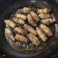 ｂｒａｓｓ's cooksnap of when they made 豚バラ肉のほうれん草とチーズ巻き.