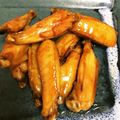 Cyacyacya♪'s cooksnap of when they made 母の味♡手羽中のすっぱ煮♪.
