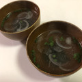 papikun's cooksnap of when they made ☆５分で完成☆新玉葱とわかめの中華スープ.