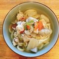 ハナコg's cooksnap of when they made 豚バラがっつり☆けんちんうどん.