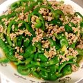 クリちゃん0309's cooksnap of when they made ひき肉チンジャオロースー♪簡単.