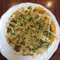 happyーsana's cooksnap of when they made 簡単な粉無しヘルシーお好み焼き.