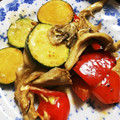 まーにゃ。's cooksnap of when they made 簡単！ズッキーニときのこのマヨ炒め.