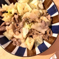 クック77NFKE☆'s cooksnap of when they made キャベツと豚肉のさっぱり☆梅炒め.