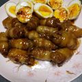 yuma0621's cooksnap of when they made 豚バラ薄切り肉の角煮風.