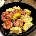 もものっこ's cooksnap of when they made 海老とそら豆のケイジャンバターソテー.