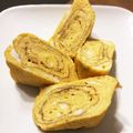 ハレお's cooksnap of when they made 出汁じゅわ～！我が家のだし巻き卵☆白だし.