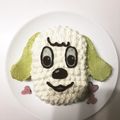 yuayumama's cooksnap of when they made わんわんケーキ.