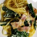 なかむらファーム's cooksnap of when they made 自宅で簡単　濃厚カルボナーラ.