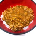 カーボンレッド's cooksnap of when they made 電子レンジでキーマカレー.