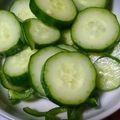 土日料理する人's cooksnap of when they made キュウリとピーマン簡単ぽん酢で浅漬け♪.