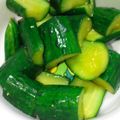 ３ｍａｋｏｔｏ２'s cooksnap of when they made 超簡単♪キュウリのわさび醤油漬け.