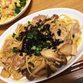 omimiho's cooksnap of when they made ☆鶏とたっぷりきのこの和風パスタ☆.