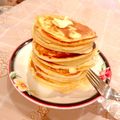 ぉりえ's cooksnap of when they made 簡単！ふんわり♡小麦粉からホットケーキ.