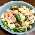 アンアンちゃん's cooksnap of when they made 長いもとアスパラのコロコロサラダ.