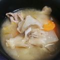 SHⅰ's cooksnap of when they made 生姜が決めて！我が家の豚汁☆.
