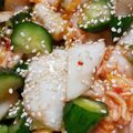 イロピリン's cooksnap of when they made 簡単☆きゅうりのキムチあえ.