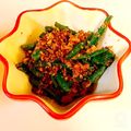 hookempea's cooksnap of when they made ＊隠元とナッツのガーリックバター炒め＊.