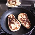 NANA72's cooksnap of when they made 甘い♡もっちり♡ネパール料理屋さんのナン.