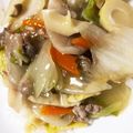 おが氏's cooksnap of when they made ［時短 中華丼 白菜たっぷりヘルシー］.