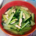 あおいらぶらぶ's cooksnap of when they made 京風☆簡単☆菜っぱとお揚げさんの炊いたん.