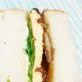 まぶたん's cooksnap of when they made しょうが焼き　オムレッツゴーゴーサンド.
