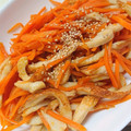 ナーちゃん's cooksnap of when they made にんじんとちくわの炒め物.