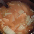 赤き血のイレブン's cooksnap of when they made 白菜と油揚げの味噌汁.