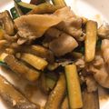どぅど's cooksnap of when they made 豚肉とズッキーニのピリ辛炒め.