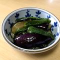 moon frog's cooksnap of when they made うまい！簡単！なすの揚げ浸し！.