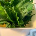 yuchinori's cooksnap of when they made 大葉が長持ちする保存♡.