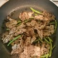 クック66JEF0☆'s cooksnap of when they made 豚こまと三度豆のガーリック炒め.