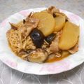 ＠迷子＠'s cooksnap of when they made 和味☆大根と豚バラ肉の煮つけ.