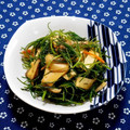 ｍａｒｉ♪'s cooksnap of when they made おかひじきときのこの炒めもの.