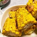 たまにゃんときよみ's cooksnap of when they made アメリカ人直伝！とうもろこしの食べ方★.