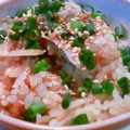 piyochako's cooksnap of when they made ツナ・ごぼう・なめ茸の簡単炊き込みご飯☆.