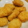 しんにし's cooksnap of when they made ヘルシー♡おから鶏ムネで唐揚げ風ナゲット.